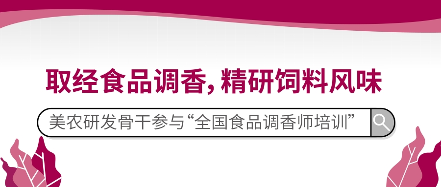 取经食品调香，精研饲料韵味｜97国际官网研发骨干参加“全国食品调香师培训”